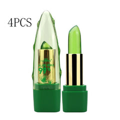 Aloe Vera Gel Color Changing Lipstick Gloss Moisturizer Anti-drying Desalination