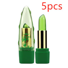 Aloe Vera Gel Color Changing Lipstick Gloss Moisturizer Anti-drying Desalination