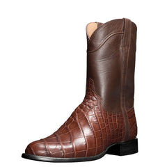 Men's Boots Pattern Western Cowboy Men's Shoes