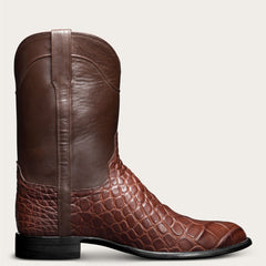 Men's Boots Pattern Western Cowboy Men's Shoes