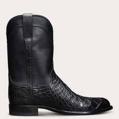 Men's Boots Pattern Western Cowboy Men's Shoes