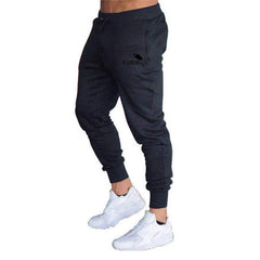 Sport European and American fitness printed casual trousers