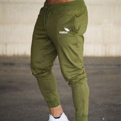 Sport European and American fitness printed casual trousers