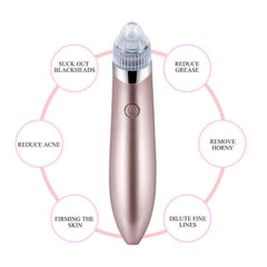 Electric Blackhead Remover Pore Vacuum Suction Diamond Dermabrasion Face Cleaner