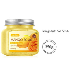 Fruit Bath Salt Scrub Cream Exfoliating Body Care