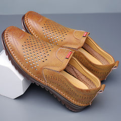 Men's Soft Leather Soft Bottom Casual Shoes