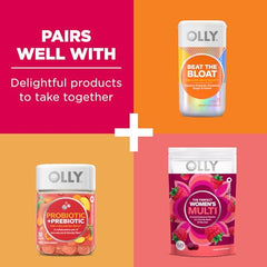 OLLY Metabolism Gummy Rings, Apple Cider Vinegar, Vitamin B12, Chromium, Energy and Digestive Health