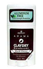 Zion Health Clay Dry Deodorant, Original Silk, 2.5 Oz