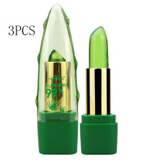 Aloe Vera Gel Color Changing Lipstick Gloss Moisturizer Anti-drying Desalination