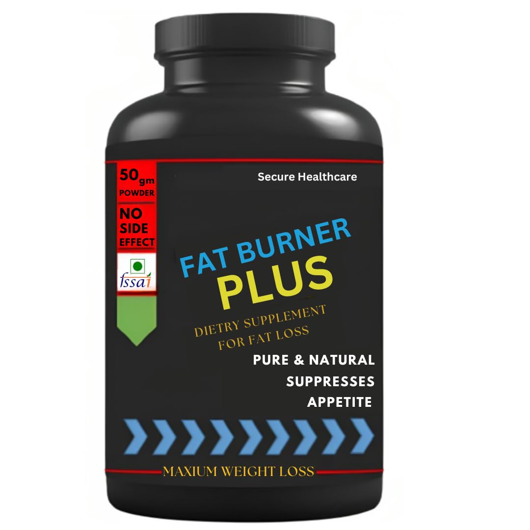 Fat Burner Plus | Men's Body Loss Weight | Body Fit | Fat Burn |Capsule | pack of 1 | weight kam karne ki dava, weight loss ayurvedic medicine