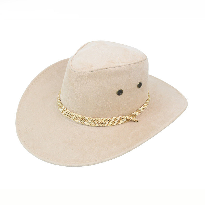 Cowboy Hat Spring And Summer Outdoor Sun Hat Men's Horse Riding Beach Hat