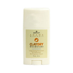 Zion Health Clay Dry Deodorant, Original Silk, 2.5 Oz