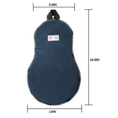 Harrison Howard Trail Seat Saver Western Tack Saddle Ride-on Pad with Cushion Bottom Helps Distribute Back Pressure
