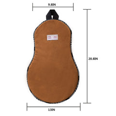 Harrison Howard Trail Seat Saver Western Tack Saddle Ride-on Pad with Cushion Bottom Helps Distribute Back Pressure