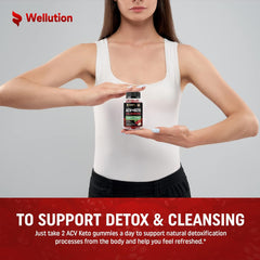 WELLUTION Gummies Apple Cider Vinegar - Formulated to Support Healthy Weight