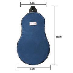 Harrison Howard Trail Seat Saver Western Tack Saddle Ride-on Pad with Cushion Bottom Helps Distribute Back Pressure