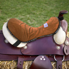Harrison Howard Trail Seat Saver Western Tack Saddle Ride-on Pad with Cushion Bottom Helps Distribute Back Pressure