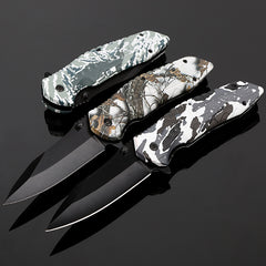 Portable Flint High Hardness Folding Knife Outdoor Knife