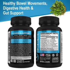 Colon Cleanser Detox for Weight Flush - 15 Day Colon Cleanse Supplements for Intestinal Stomach Bloating