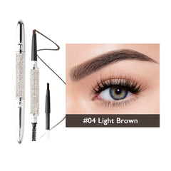 Sky Silver Tube Eyebrow Pencil Double Head Is Not Easy Dizzy Not Easy To Take Off