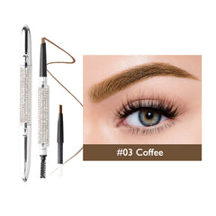 Sky Silver Tube Eyebrow Pencil Double Head Is Not Easy Dizzy Not Easy To Take Off