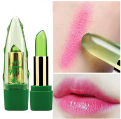 Aloe Vera Gel Color Changing Lipstick Gloss Moisturizer Anti-drying Desalination