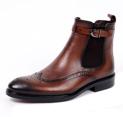 Martin Boots Cowboy Boots Business High-top Leather Shoes