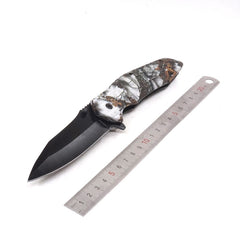 Portable Flint High Hardness Folding Knife Outdoor Knife