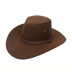 Cowboy Hat Spring And Summer Outdoor Sun Hat Men's Horse Riding Beach Hat